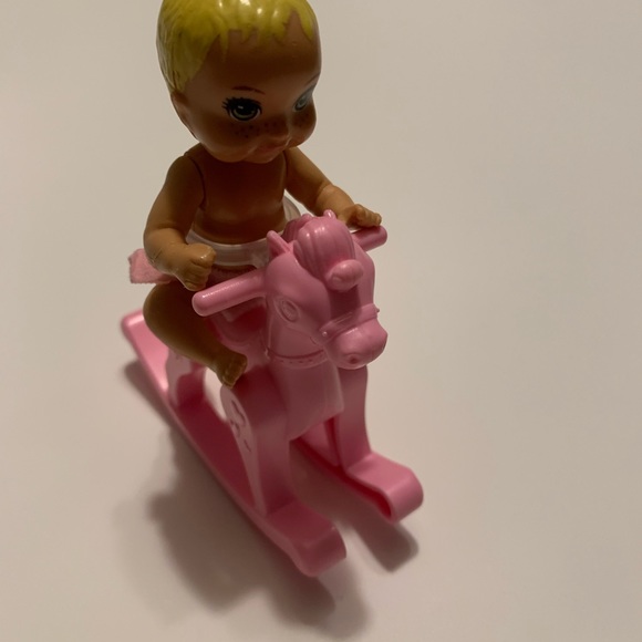 Barbie Doll Nursery Twin Babies Boy + Girl Crib Accessories - Picture 3 of 6